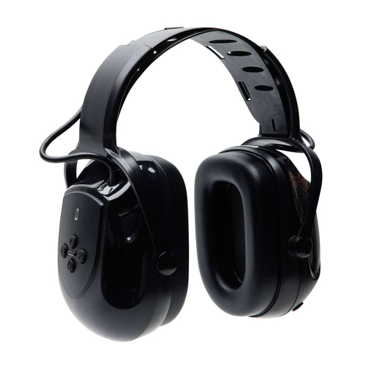 2KAA66 ARMOURWEAR BLUETOOTH EARMUFFS C/W CHARGING & 3.5MM AUX CABLES - 27.8 DB CLASS 5