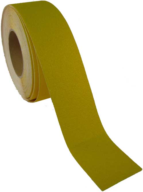 Non-slip Tape - Standard Grit, Yellow, 200mm wide x 18m long